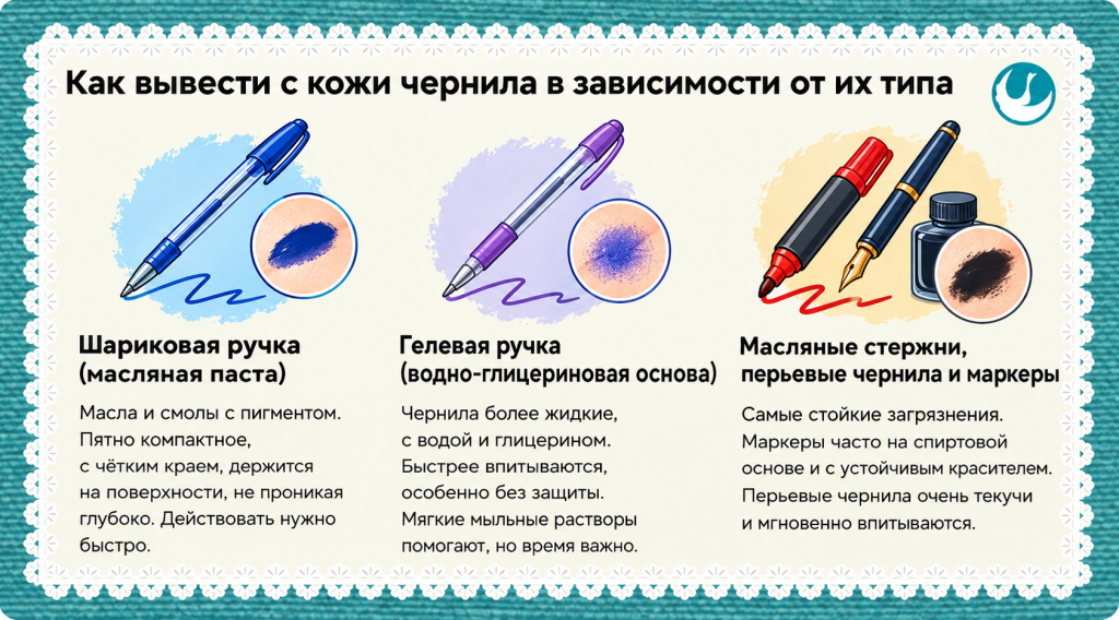 Как вывести с кожи чернила в зависимости от их типа.png