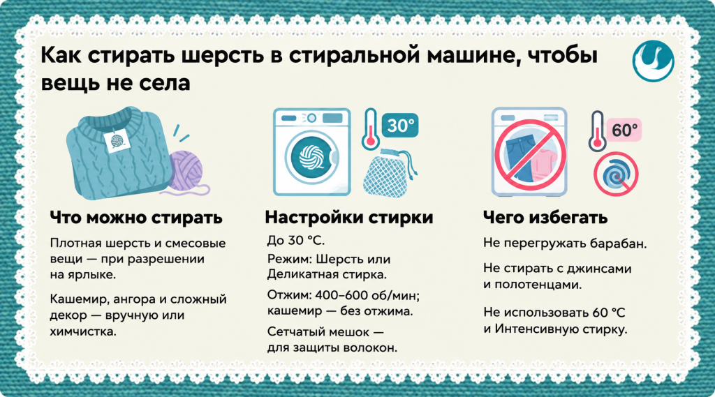 Как стирать шерсть в стиральной машине, чтобы вещь не села.png