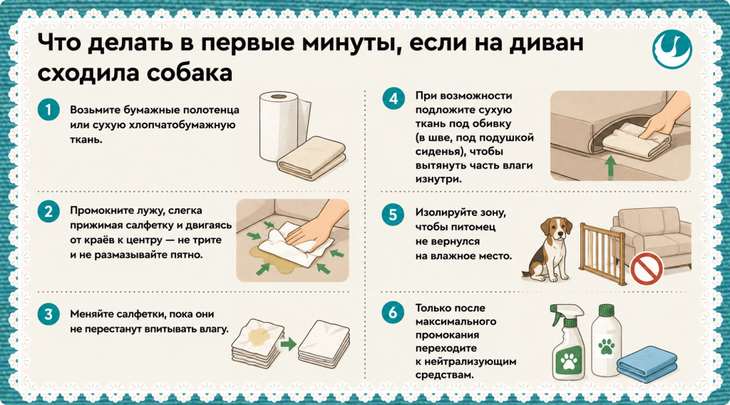 Что делать в первые минуты, если на диван сходила собака.png
