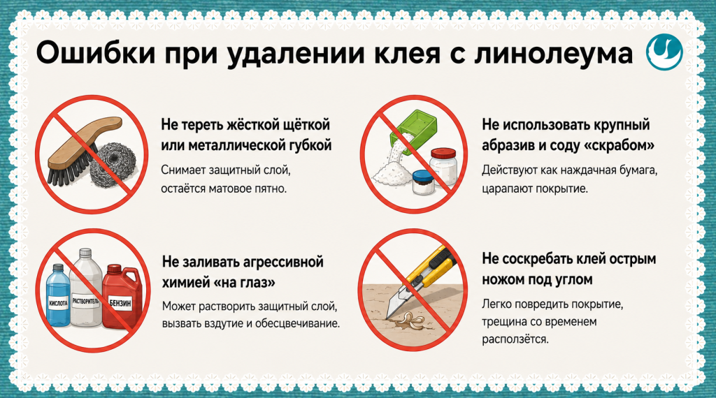 ошибки при удалении клея с линооиума.png