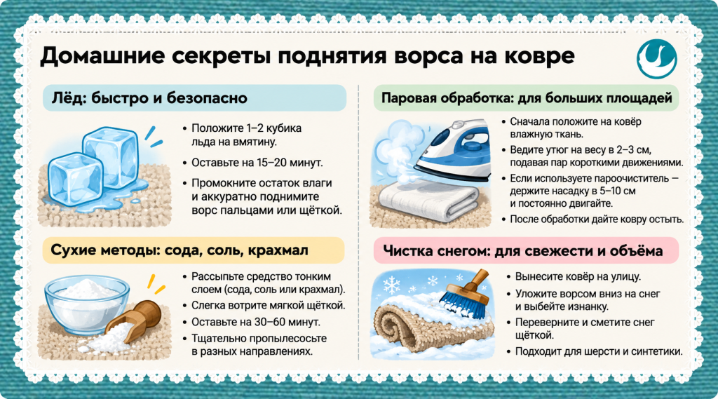 Домашние секреты поднятия ворса на ковре.png