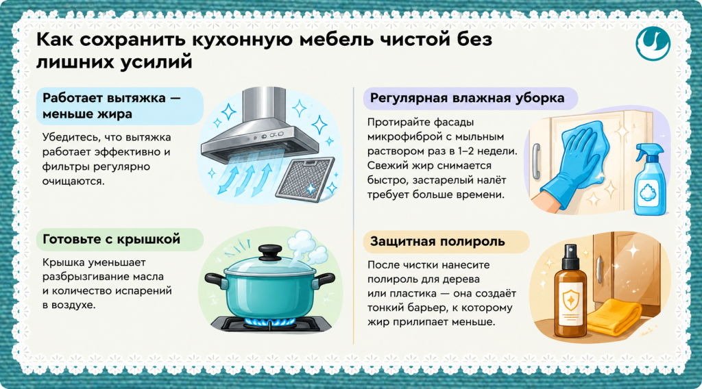 Как сохранить кухонную мебель чистой без.png