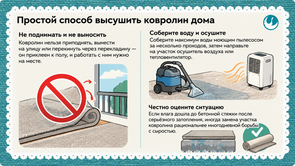 Простой способ высушить ковролин дома.png Простой способ высушить ковролин дома.png