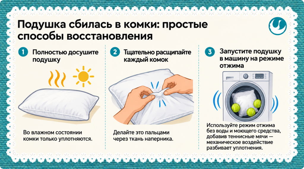 Подушка сбилась в комки простые способы восстановления.png Подушка сбилась в комки простые способы восстановления.png