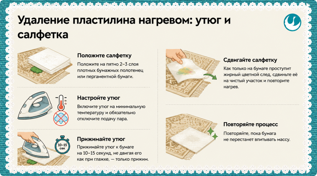 удаление пластилина нагревом утюг и салфетка.png удаление пластилина нагревом утюг и салфетка.png