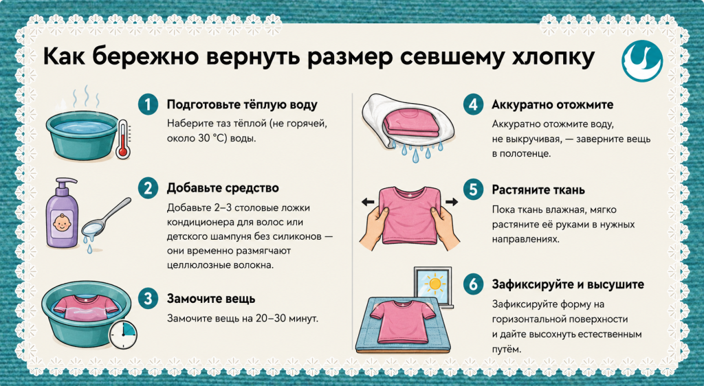 Как бережно вернуть размер севшему хлопку.png
