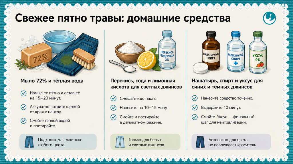 Свежее пятно травы домашние средства.png