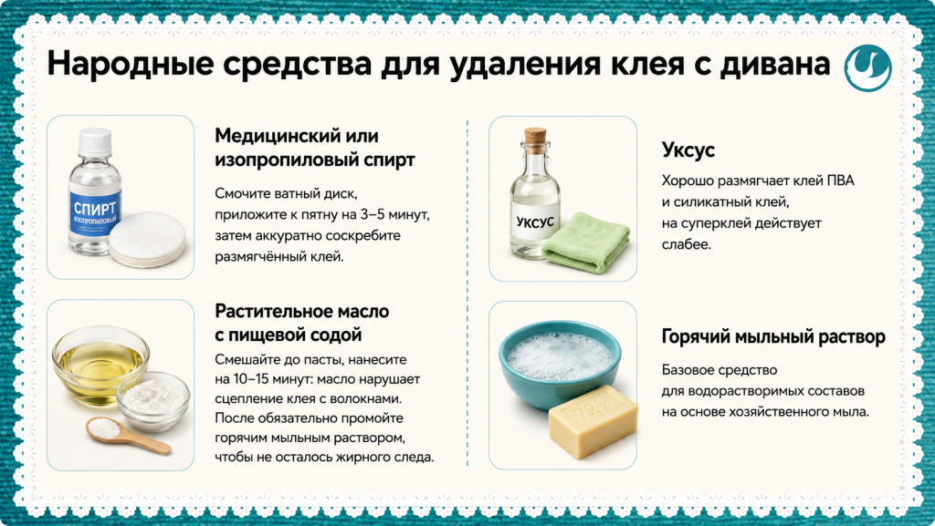 Народные средства для удаления клея с дивана.png Народные средства для удаления клея с дивана.png
