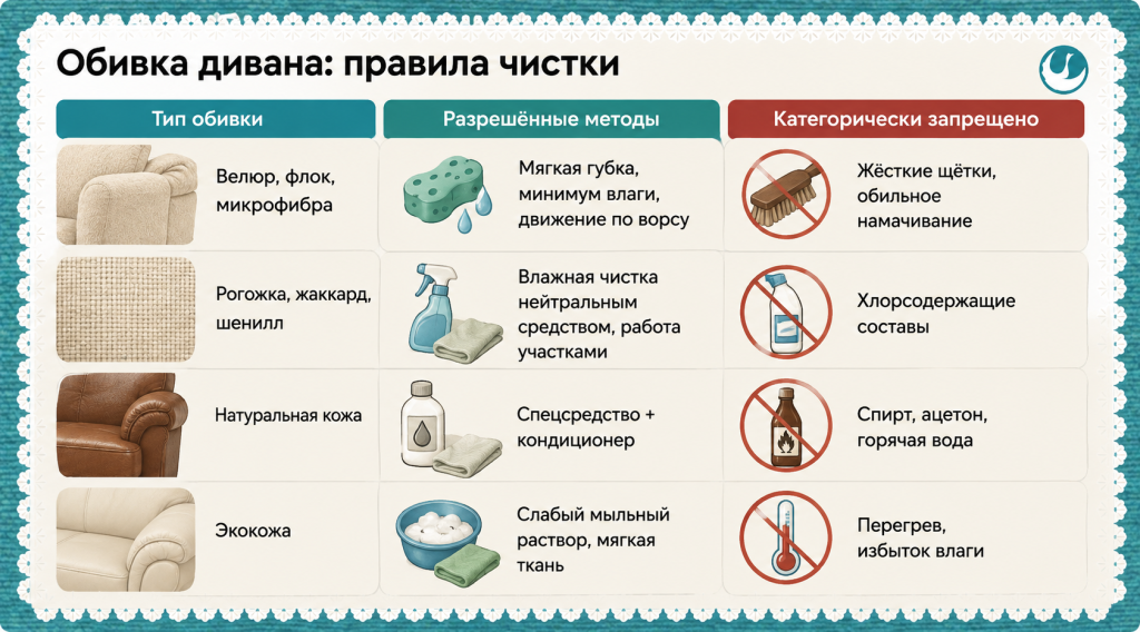 Обивка дивана правила чистки.png