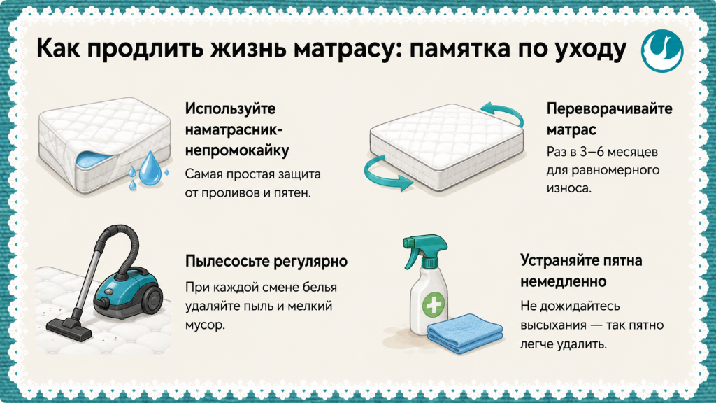 Как продлить жизнь матрасу памятка по уходу.png Как продлить жизнь матрасу памятка по уходу.png