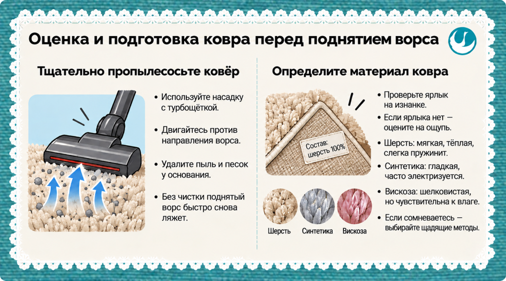 Оценка и подготовка ковра перед поднятием ворса.png