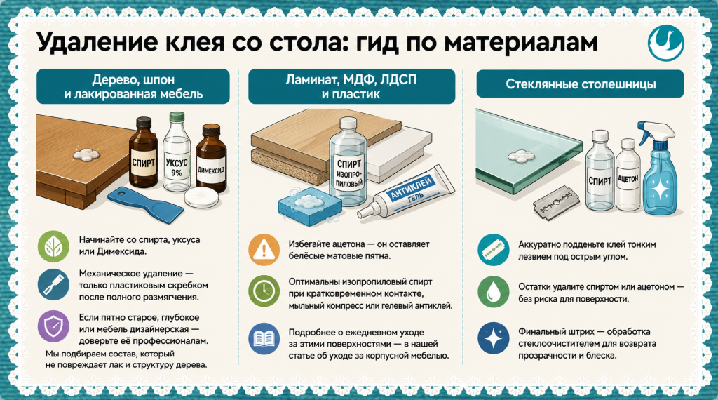 удаления клея со стола гид по матениалам.png